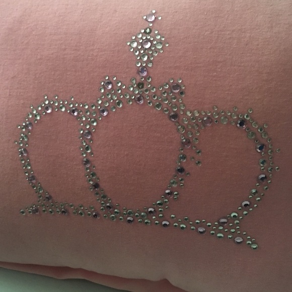 ❌SOLD❌ Pink Princess Tiara Pillow - Picture 2 of 4